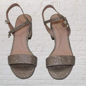 Cole Haan Gold Sandals